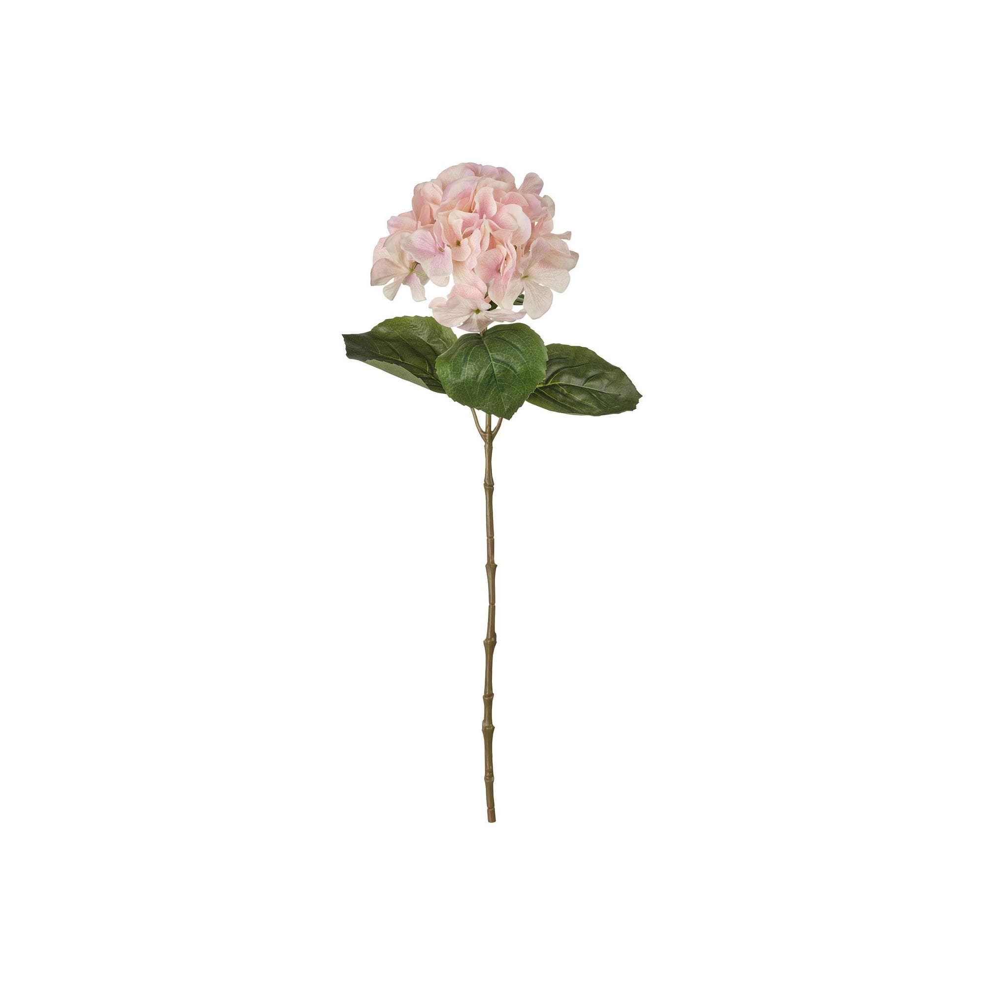 55 Cm Yapay Çiçek - Pembe 55 cm Bitki Türü ortanca Ek Bilgi iç/dış mekan
