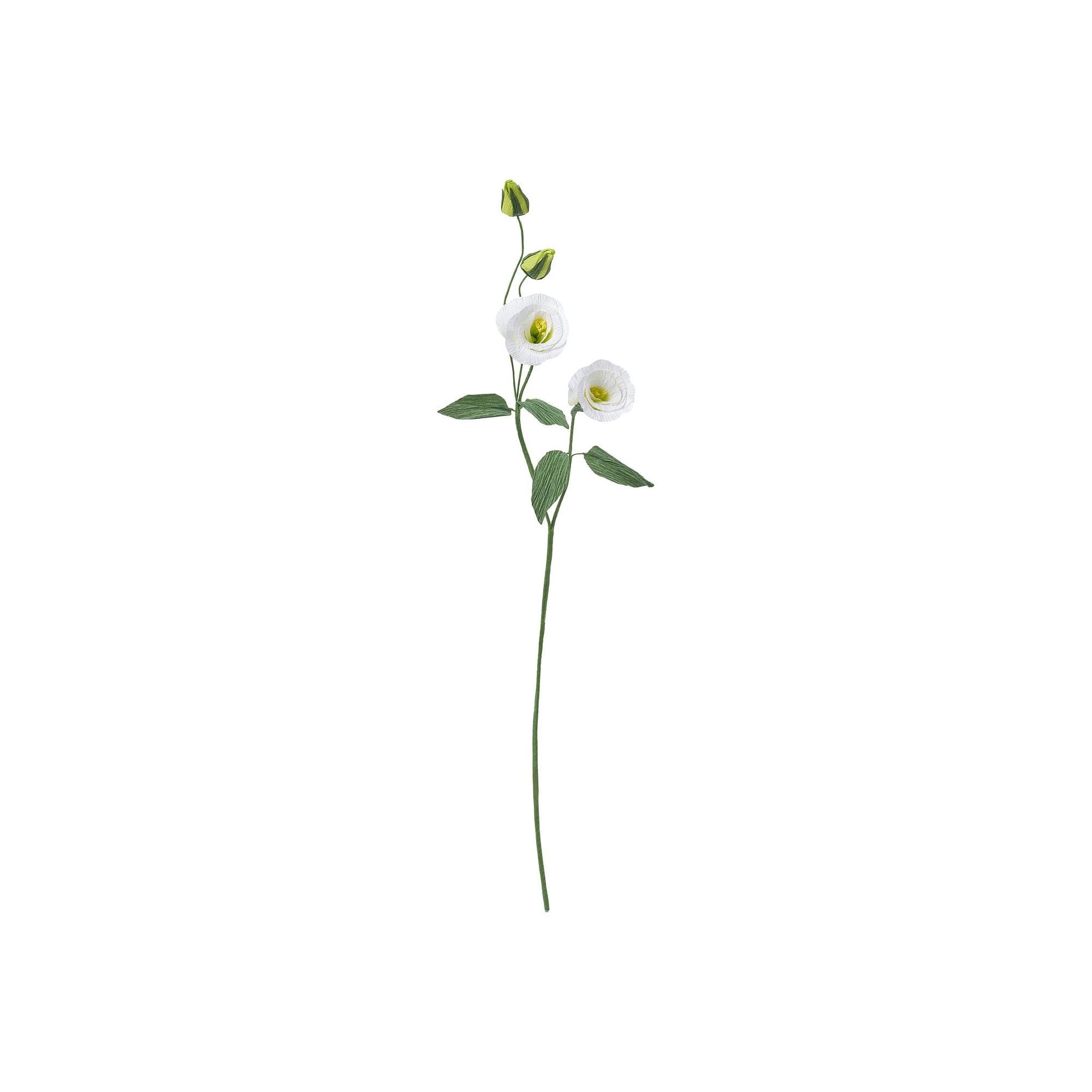 55 Cm Yapay Çiçek - Beyaz 55 cm Bitki Türü lalegül