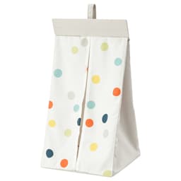 Çok Renkli Bebek Bezi Torbası - Çok Renkli 30x52x22 cm