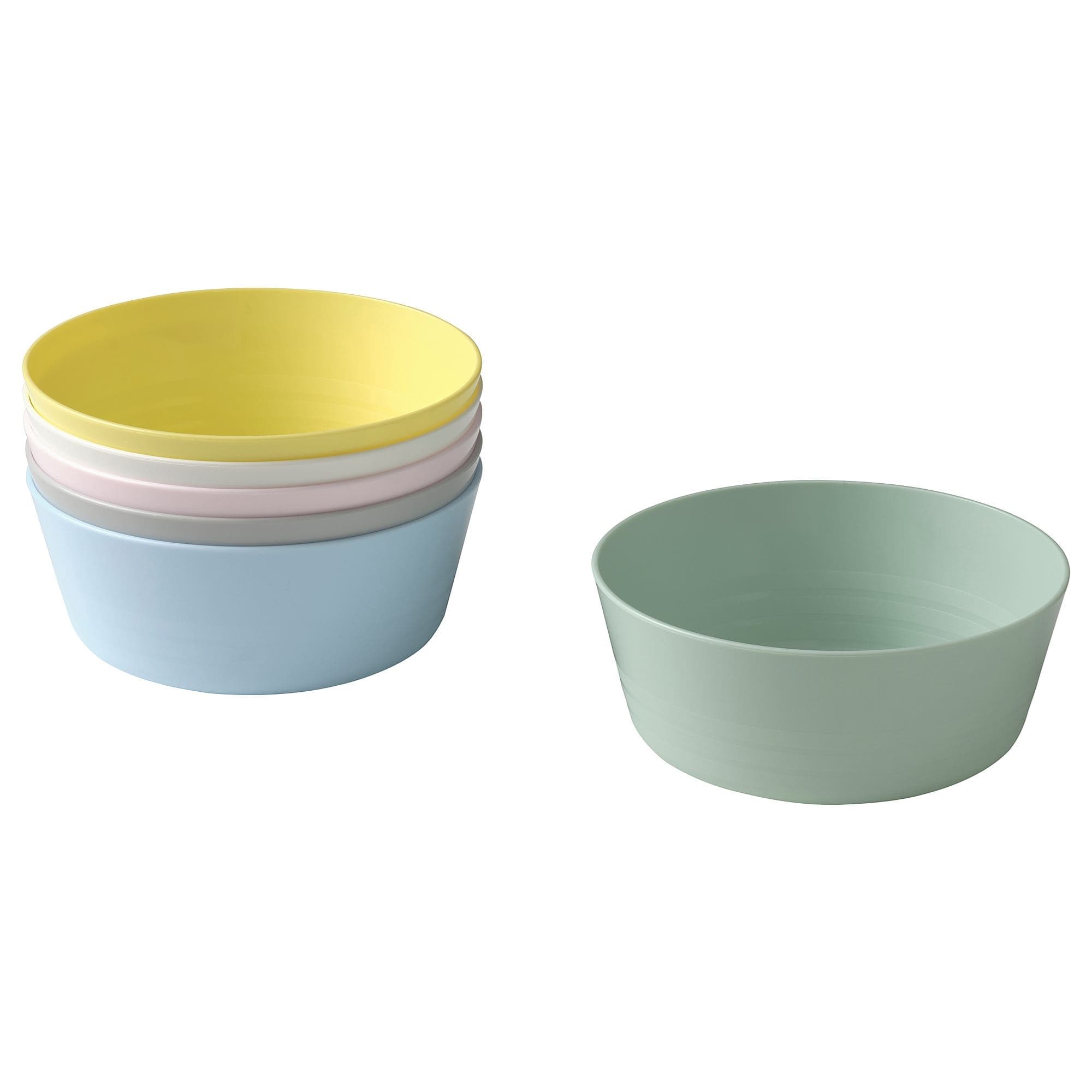 Çocuk Kase Seti - Pastel Tonlar 6'lı