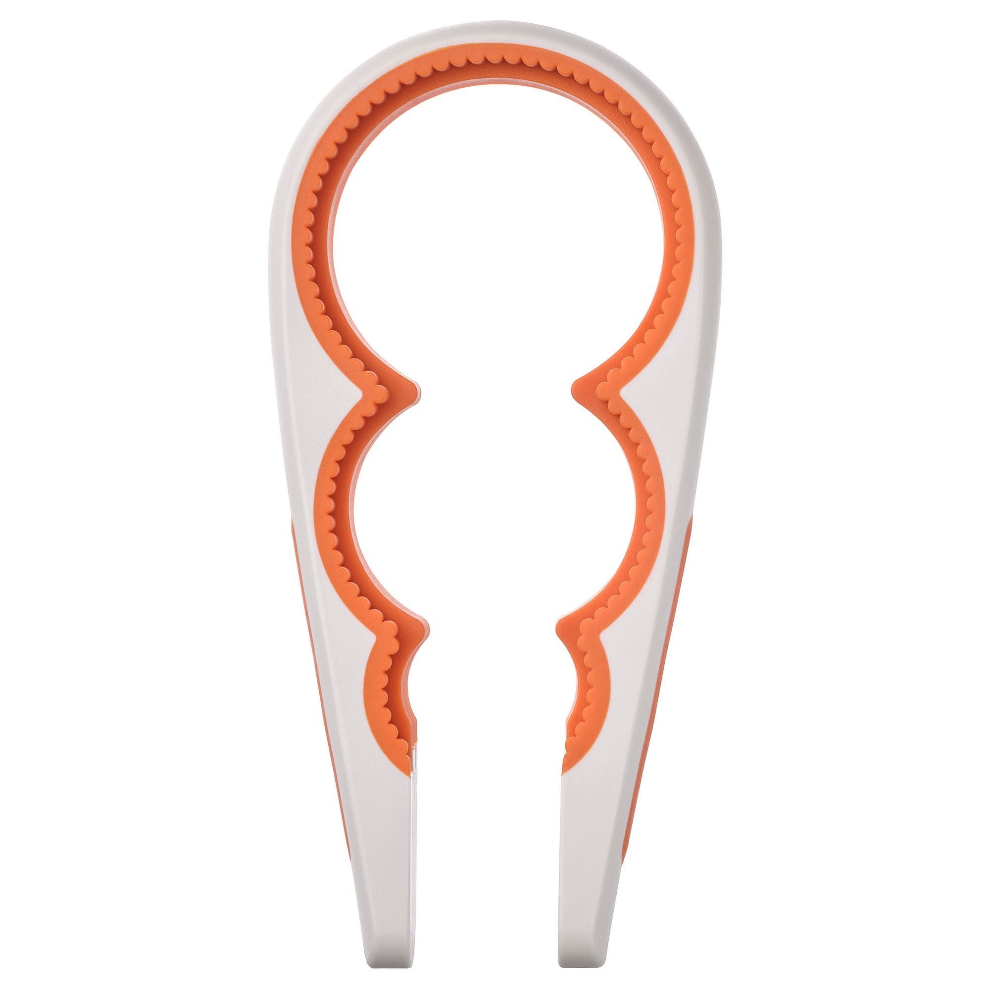 Kavanoz Açacağı - Beyaz-turuncu 21 cm
