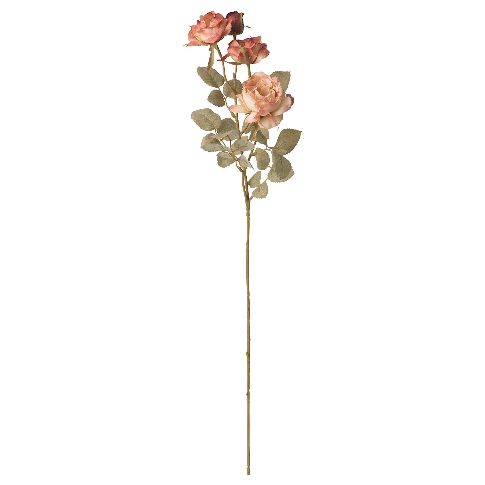 63 Cm Yapay Çiçek - Altın-kahverengi 63 cm Bitki Türü gül