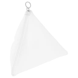 Çamaşır Yıkama Torbası - Beyaz-gri 22x22x19 cm