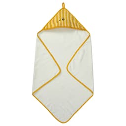 Sarı Bebek Banyo Havlusu - Sarı 80x80 cm