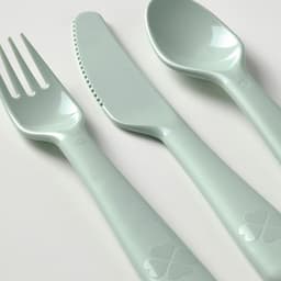 Çocuk Çatal Kaşık Bıçak Seti - Pastel Tonlar