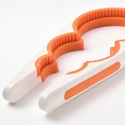 Kavanoz Açacağı - Beyaz-turuncu 21 cm